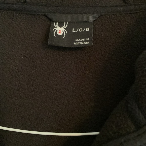 Black Spyder jacket. Excellent condition. - Picture 3 of 4